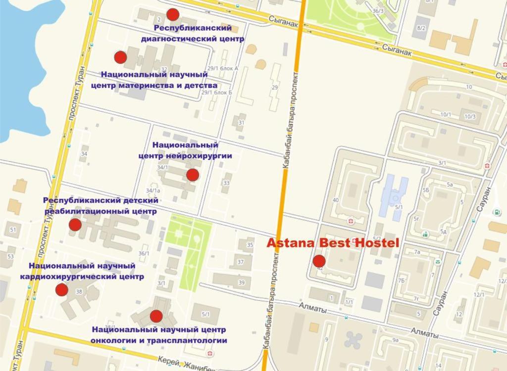 Astana Best Hostel Exterior photo